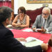 Un momento de la última reunión entre Maeztu y el alcalde / FOTO: Eulogio García