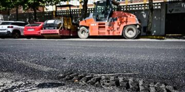 Trabajos de reasfaltado en un plan anterior / FOTO: Eulogio García