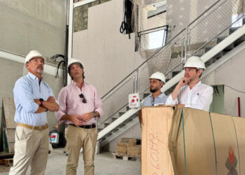 Visita del alcalde a las obras en marcha / FOTO: Ayto.