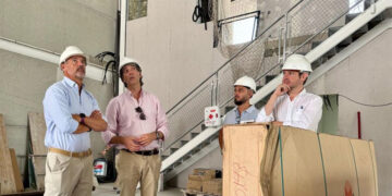 Visita del alcalde a las obras en marcha / FOTO: Ayto.