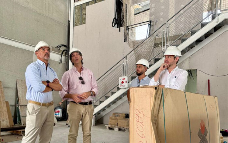 Visita del alcalde a las obras en marcha / FOTO: Ayto.