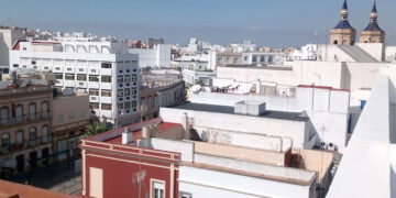 Desde una azotea del centro de San Fernando / FOTO: DBC