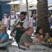 Hora del desayuno en una terraza de la capital / FOTO: Eulogio García