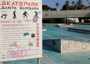 El skatepark hace unos meses / FOTO: DBC