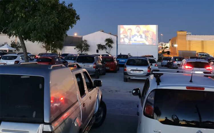 El autocine en ediciones pasadas / FOTO: Ayto.