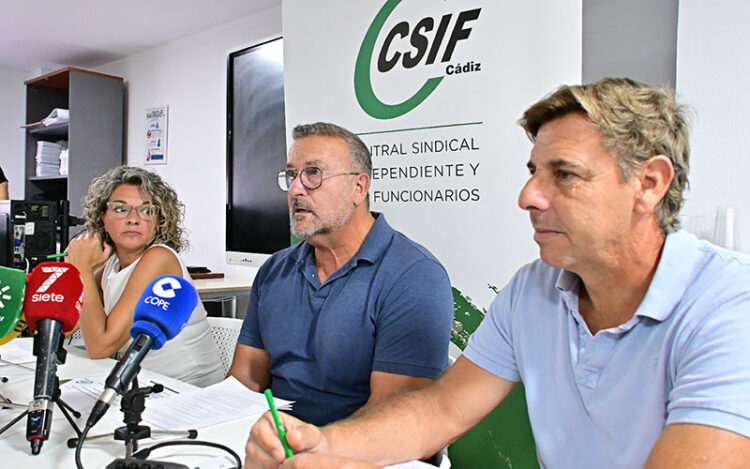 CSIF haciendo balance del inicio del curso / FOTO: Eulogio García