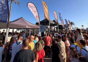 Ambiente en una actividad celebrada en Chiclana este agosto / FOTO: Ayto.