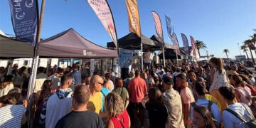 Ambiente en una actividad celebrada en Chiclana este agosto / FOTO: Ayto.