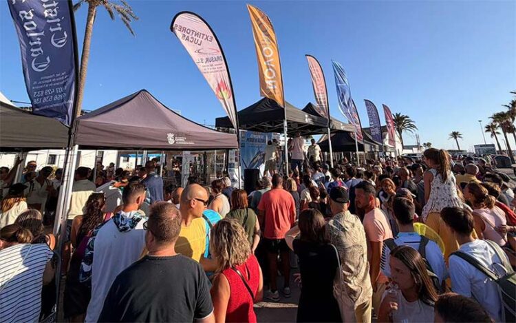 Ambiente en una actividad celebrada en Chiclana este agosto / FOTO: Ayto.