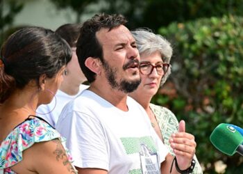En un acto de partido allá por 2023 / FOTO: Eulogio García