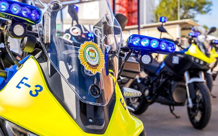 Detalle de las nuevas motos llegadas meses atrás / FOTO: Ayto.