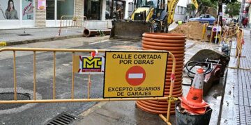 La ejecución de la obra en sus primeros meses / FOTO: Eulogio García