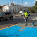 Adecentando en el Puerto las calles por las que pasarán los ciclistas / FOTO: Ayto.