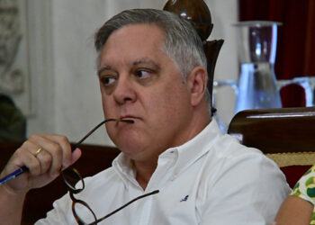 Óscar Torres en un pasado pleno / FOTO: Eulogio García