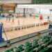 Un poco de baloncesto en el pabellón del Parque / FOTO: DBC