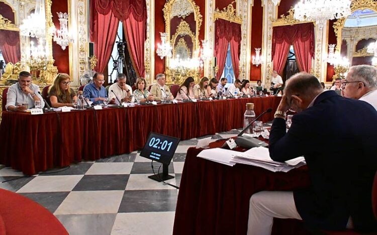Desde la bancada popular / FOTO: Eulogio García