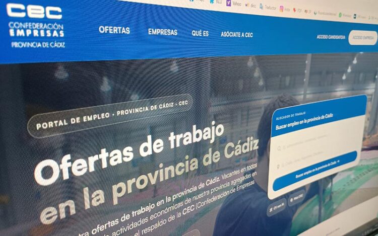 Detalle de la nueva plataforma de la CEC / FOTO: DBC